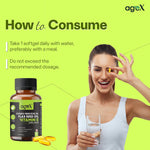 Vitamin E + Evening Prime Rose Oil + Flex Seed oil Softgel Capsules