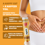 Active GUTFIZZ Probiotic Effervescent Tablets – Mango Flavor