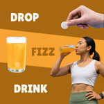 Active GUTFIZZ Probiotic Effervescent Tablets – Mango Flavor