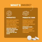 Active GUTFIZZ Probiotic Effervescent Tablets – Mango Flavor