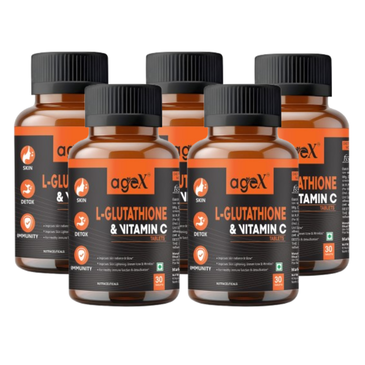 L-Glutathione + Vitamin C Tablets
