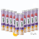 Lung Shield Effervescent Tablets pack with orange flavor 