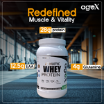 Athletic Whey Protein - 100% Pure Whey Isolate for Muscle Growth and Recovery, Vegetarian, Gluten-Free